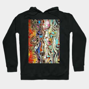 Colorful Raindrops Hoodie